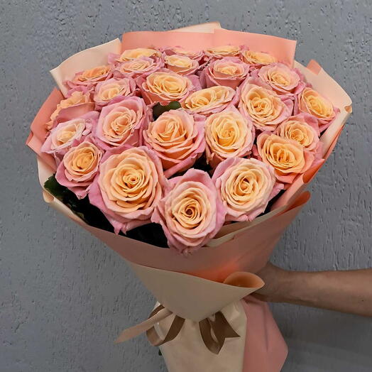 25 роз 60 см. 🍑