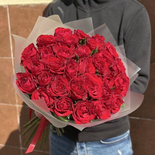 Букет Красных Роз 35 ️