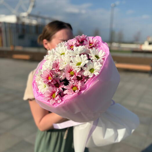 Букет из хризантем Кеннеди