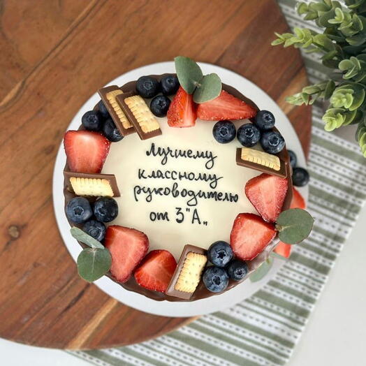 Торт для учителя
