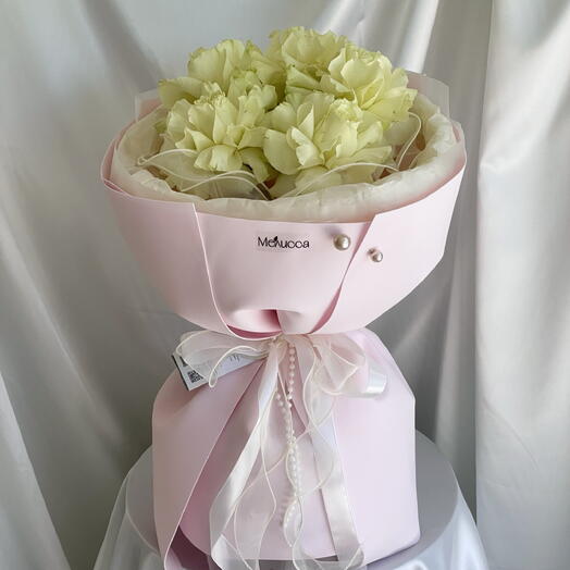 Монобукет из ажурных роз🌸
