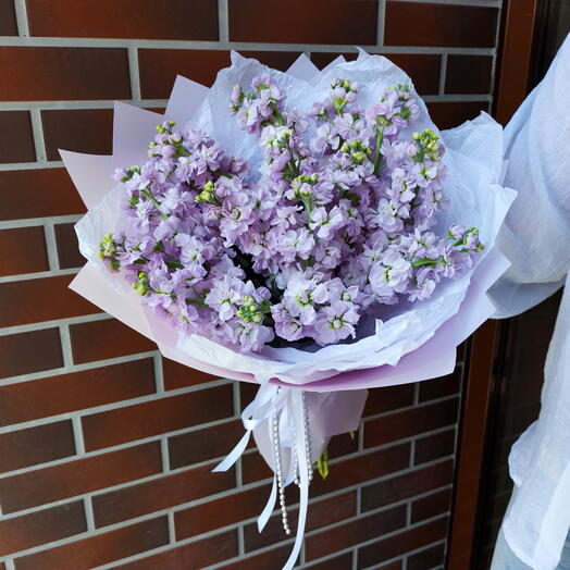 Букет "Ароматная маттиола"💜