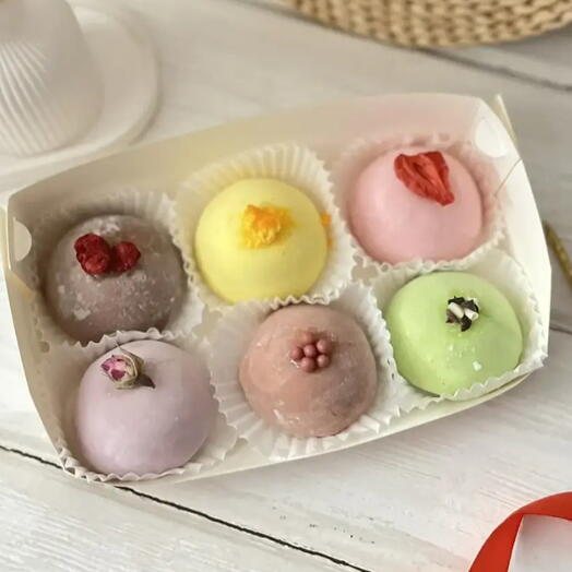 Моти 6 шт + подарок от Vivienne Sabo — румяна MACARON