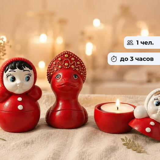 Рисуем светом. Мастер-класс по созданию свечи-раскраски
