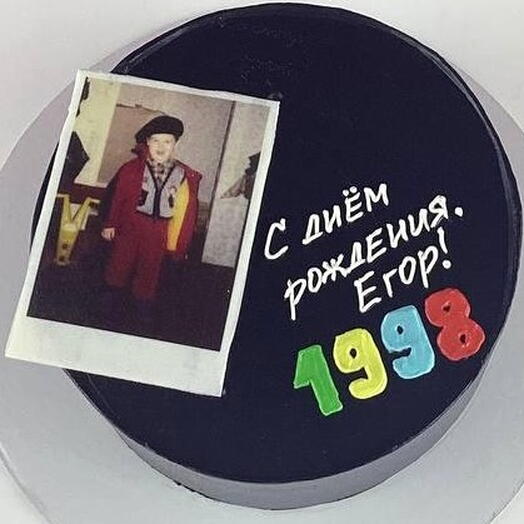 Торт для мужчины на день рождения, ‭«1998»