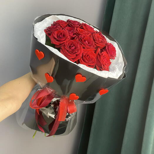 Букет из красных роз