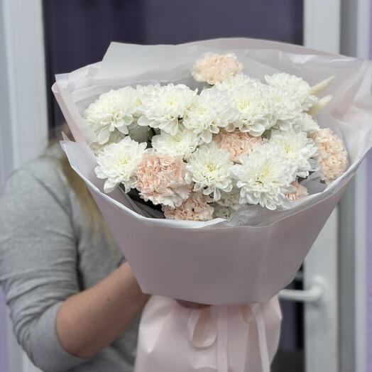 Букет из хризантем