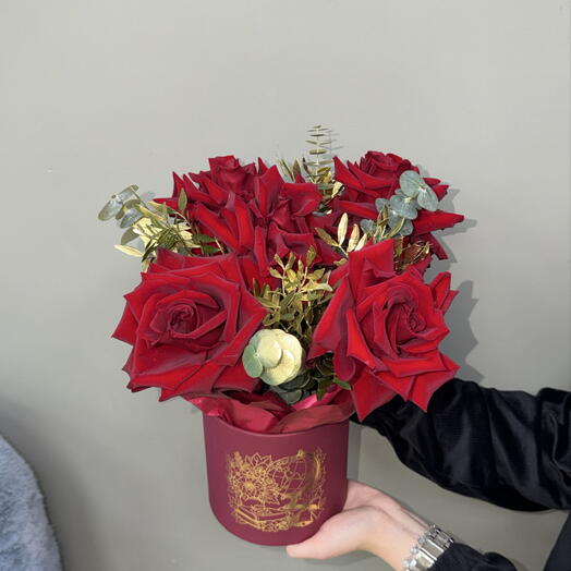 Композиция «Алый закат»