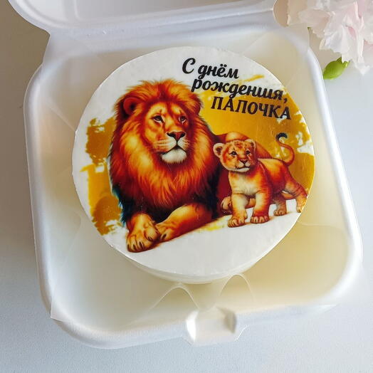 Бенто торт папе на день рождения