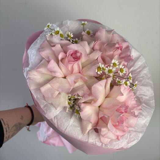 Букет «Очарование🌸🩷»