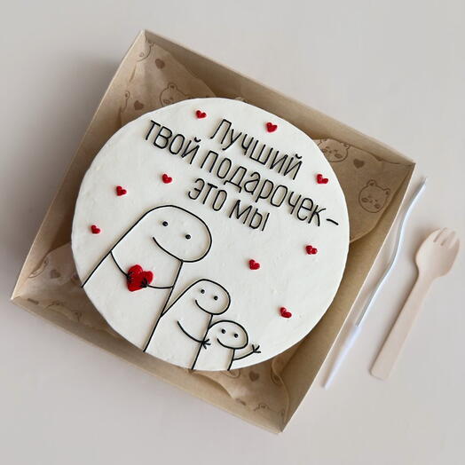 Бенто-торт папе в подарок