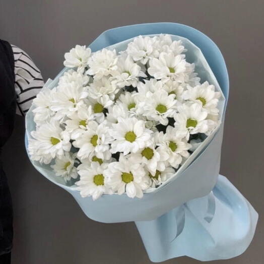 Моно букет с ромашковой хризантемой🌼