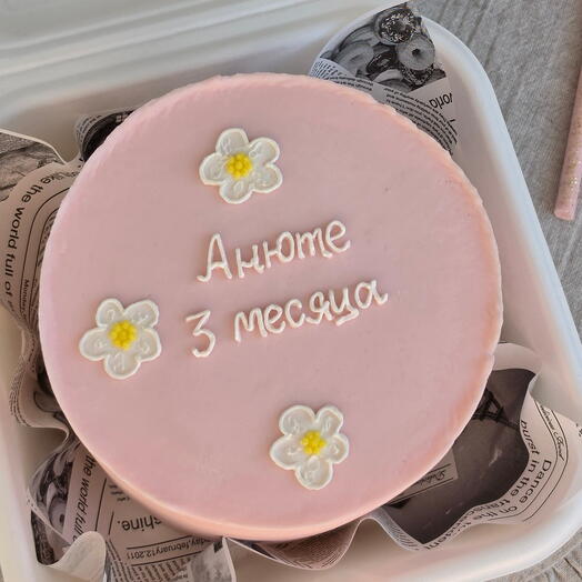 Бенто торт 3 месяца