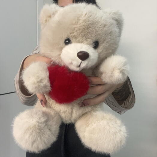 Мишка с сердечком ♥️