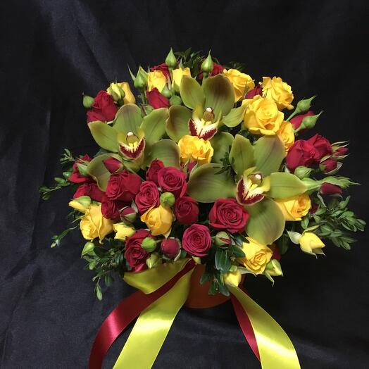 Flowers in a box