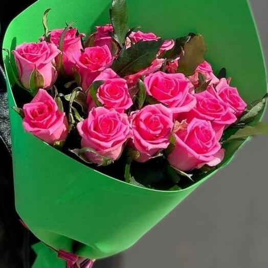 Ramo de 15 rosas Rosadas