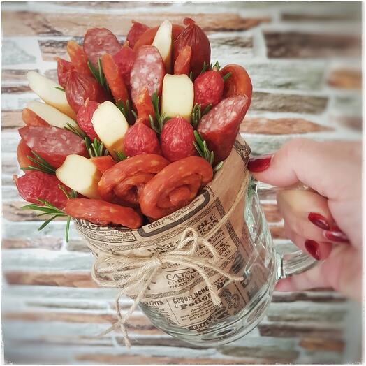 Кружка с деликатесами🌲