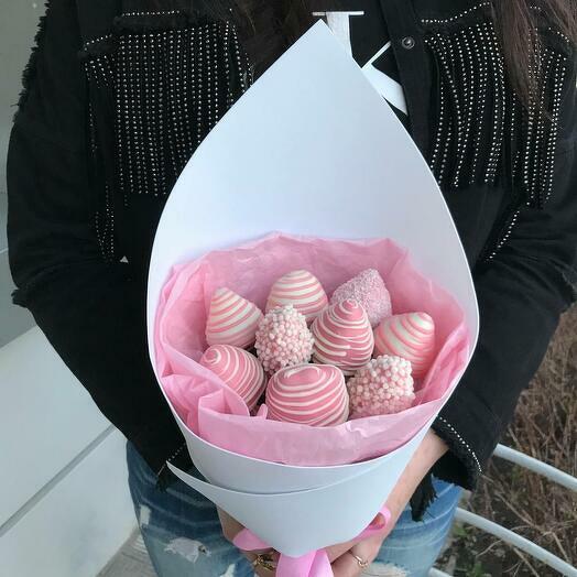 Комплимент Клубника со сливками/Белый шоколад
