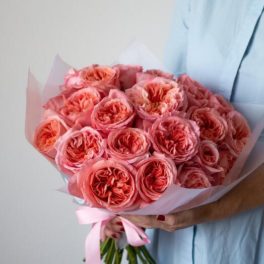 Premium Peony Roses Pink Express Ecuador 21