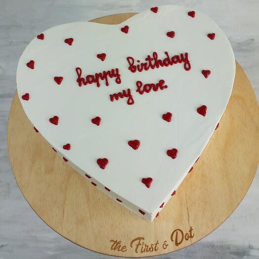 Pastel favorito / favorito"corazón"