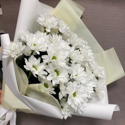 Букет из ромашковых хризантем🌸