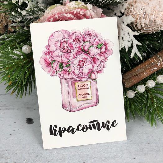 Букетная карточка