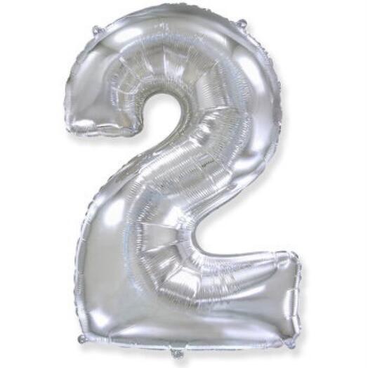 Figure 2 silver, 102 cm