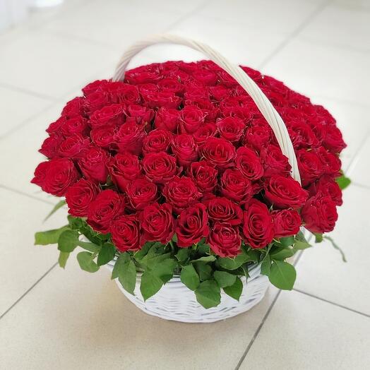 Cesta de flores