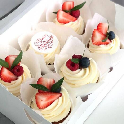 Cupcakes: Happy birthday