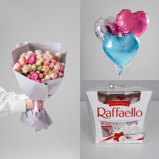 Bouquet / Balooms / Raffaello / Gift Card