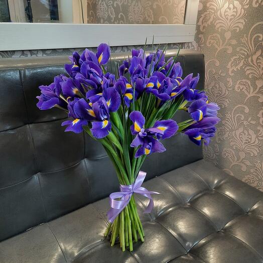 Букет из 25 ирисов