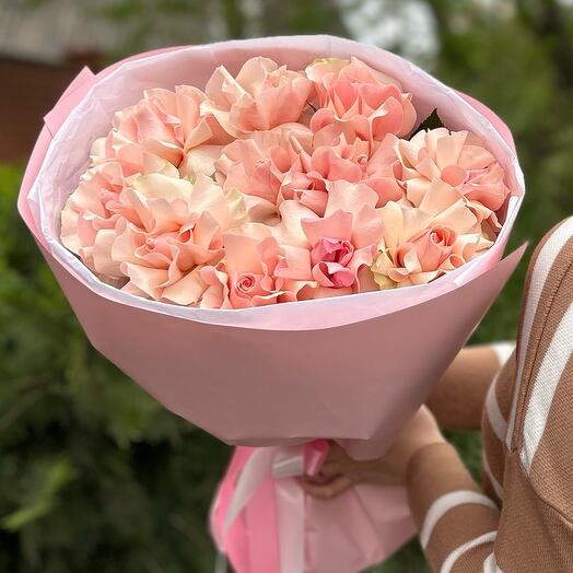 Ramo de 11 rosas francesas