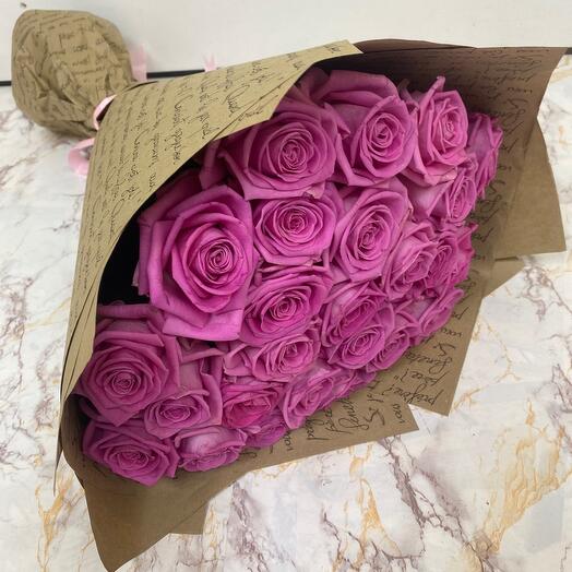 Ramo de 25 rosas Aqua