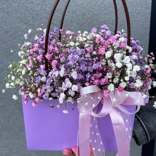 Цветы в коробке