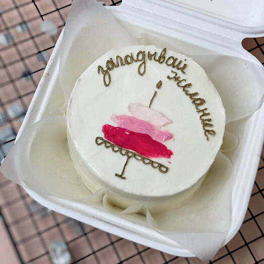 Bento cake Make a wish
