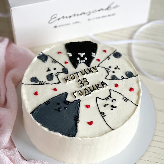 Mini cake with Arthur Pirozhkov