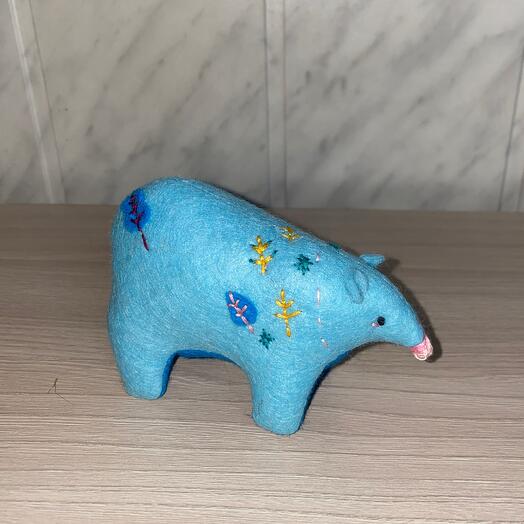 Игрушка ручной работы мини Мишка