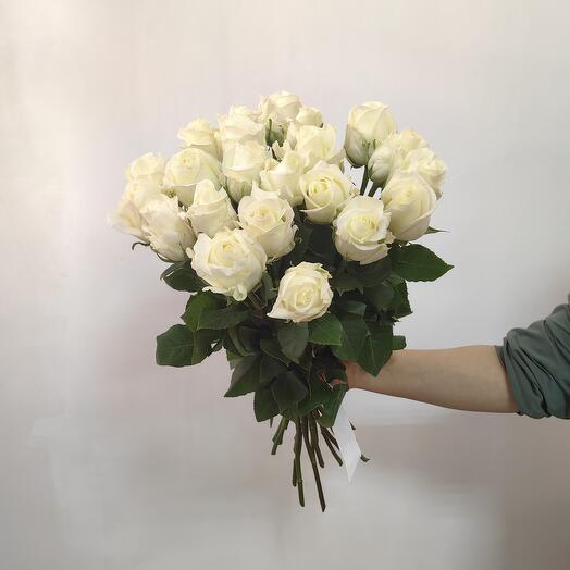 💞🫶🏻💐🥹 21 шт белых роз Эквадор