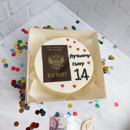 Pastel de Bento 14 años