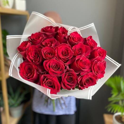 Букет из красной розы