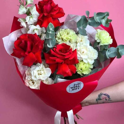 🌹 Букет от Flowersgift из цветов - 43