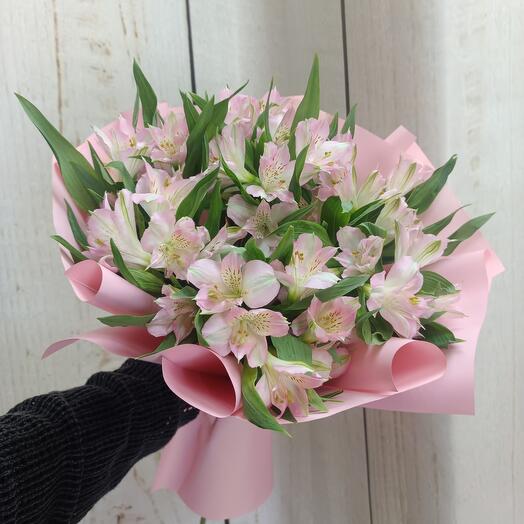 Bouquet of alstroemeria Delicate
