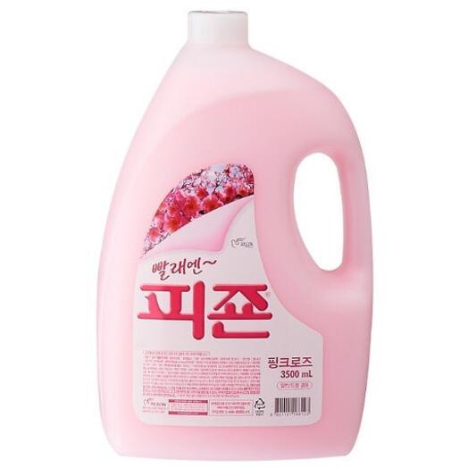 Pigeon Regular Fabric Softener Pink Rose Кондиционер для белья с ароматом розы - 3,5 л (бутыль)