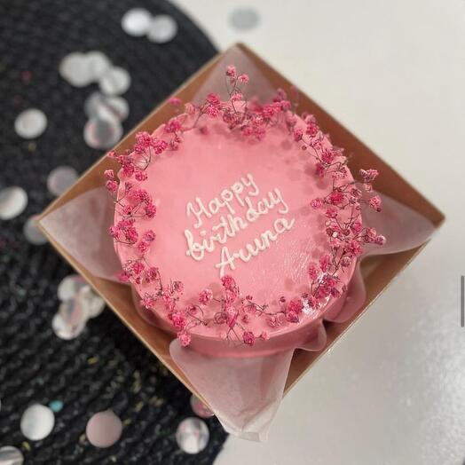 Бенто-Торт Happy Birthday имя на выбор