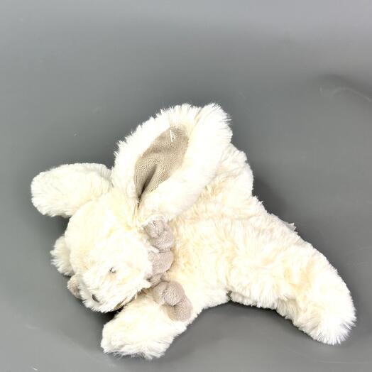 Soft toy Bunny Bon-Bon blue 12 cm