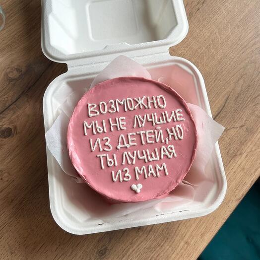 Бенто торт для мамы на 8 марта