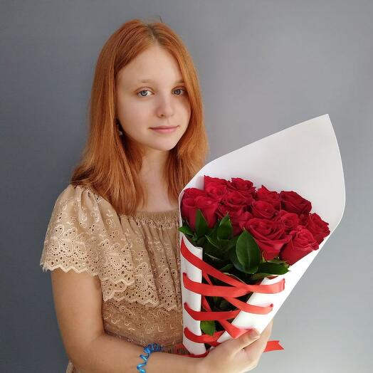БУКЕТ МАДЖИ НУАР ИЗ РОЗ