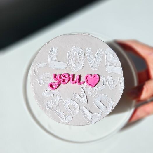 Бенто тортик Love you ️