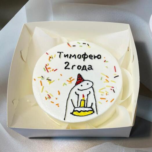 Бенто торт на день рождения 600 гр