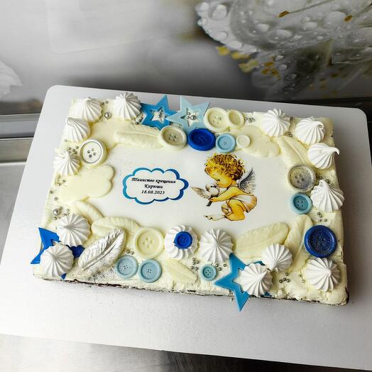 Торт на крещение